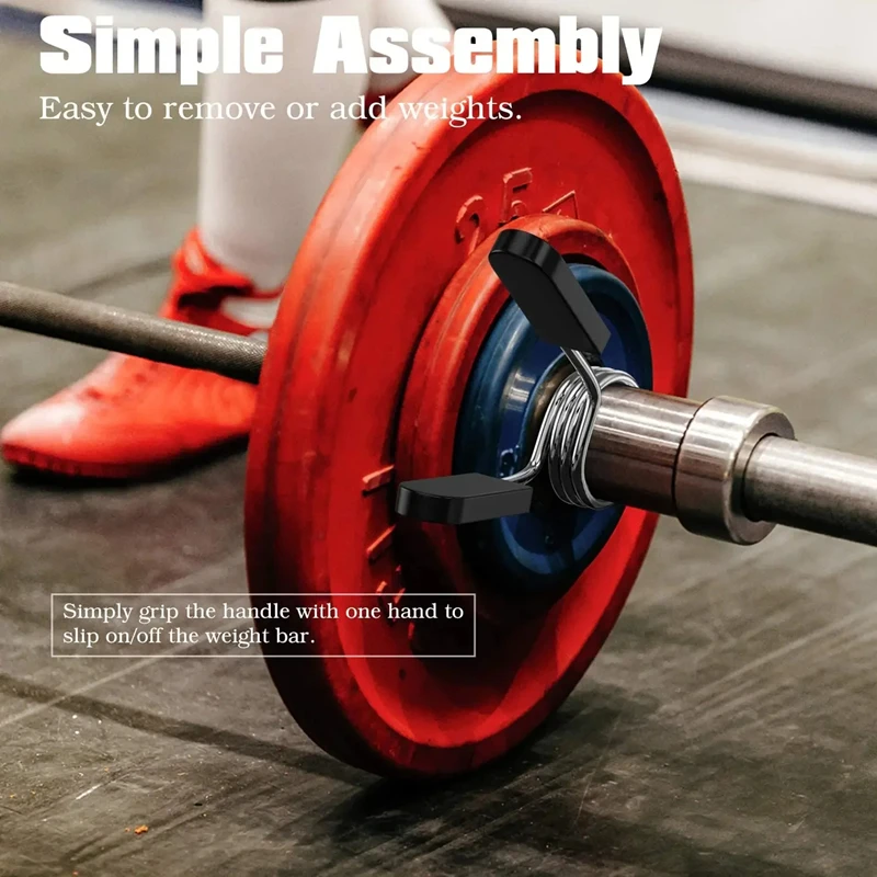 مشابك زنبركية لقفل الأوزان 25/ - مراجعة Landmine Barbell Attachment وسعره