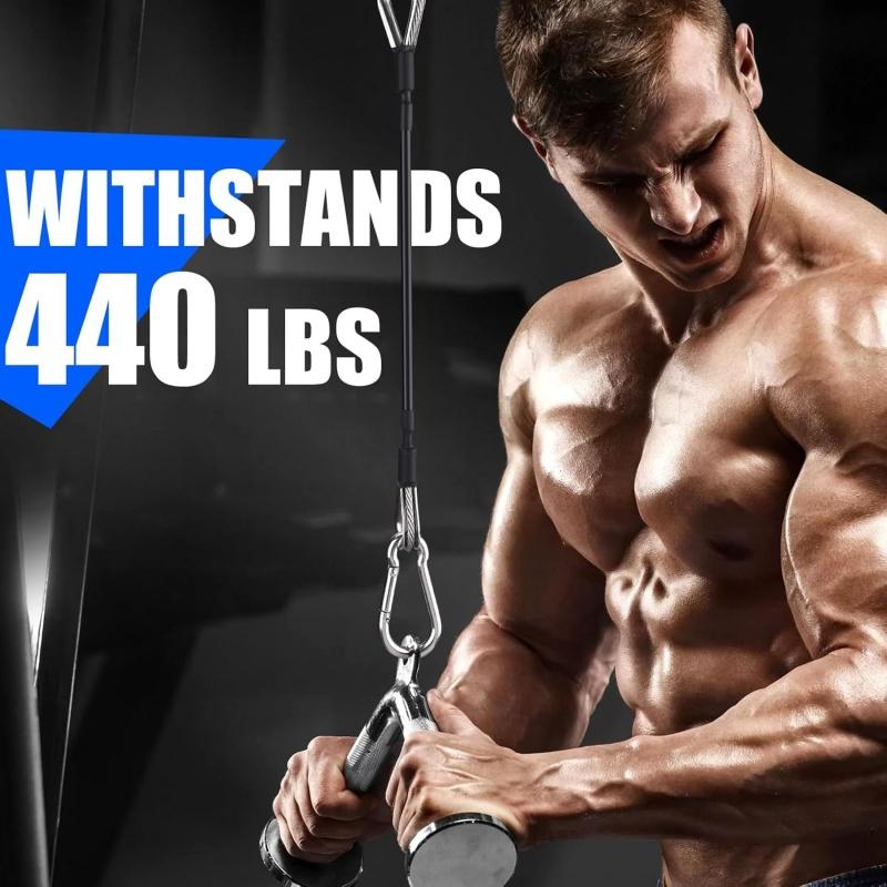 1/2 قطعة تمديد كابل الصالة الر - مراجعة Landmine Barbell Attachment وسعره